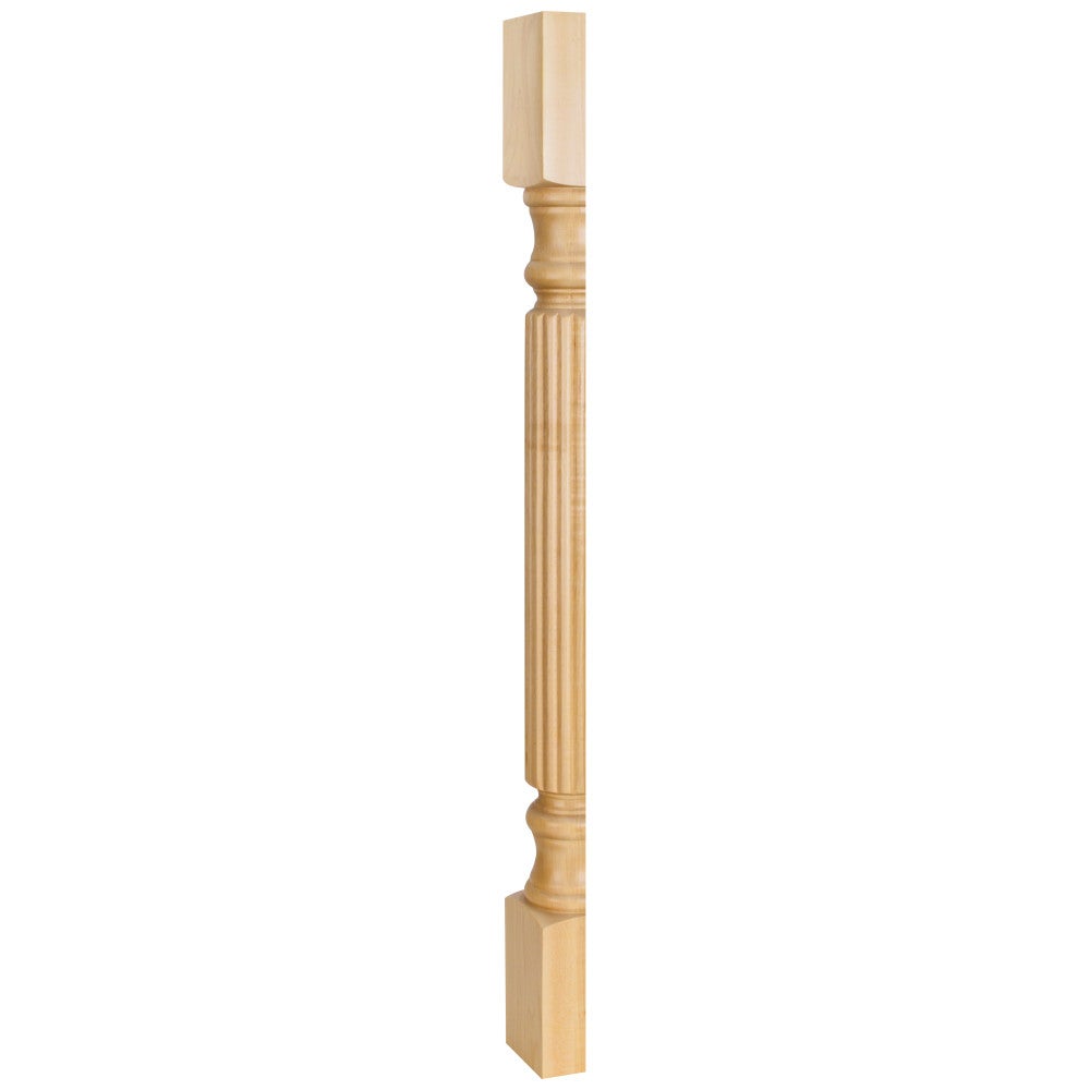 3-1/2" W x 1-3/4" D x 35-1/2" H Split Reed Post