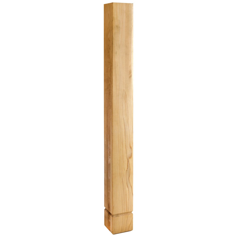 3-1/2" W x 3-1/2" D x 35-1/2" H Shaker Post