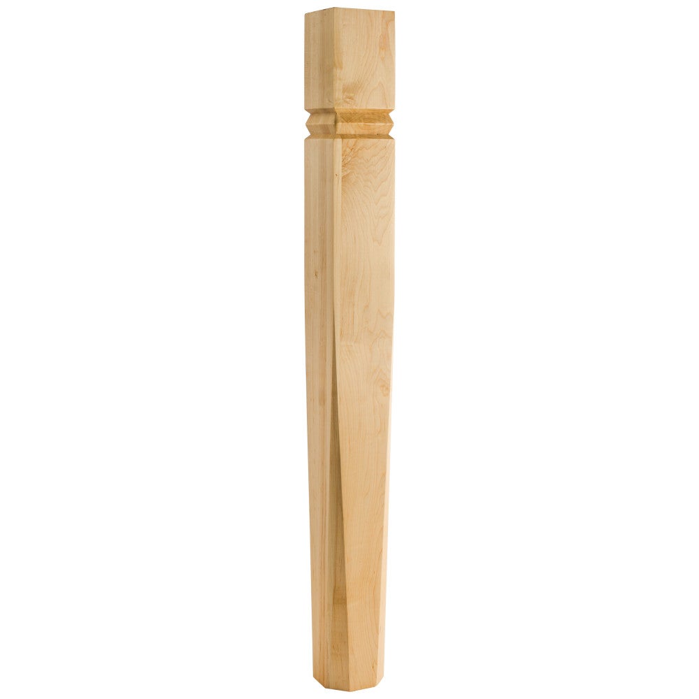 Beveled Grooved Post