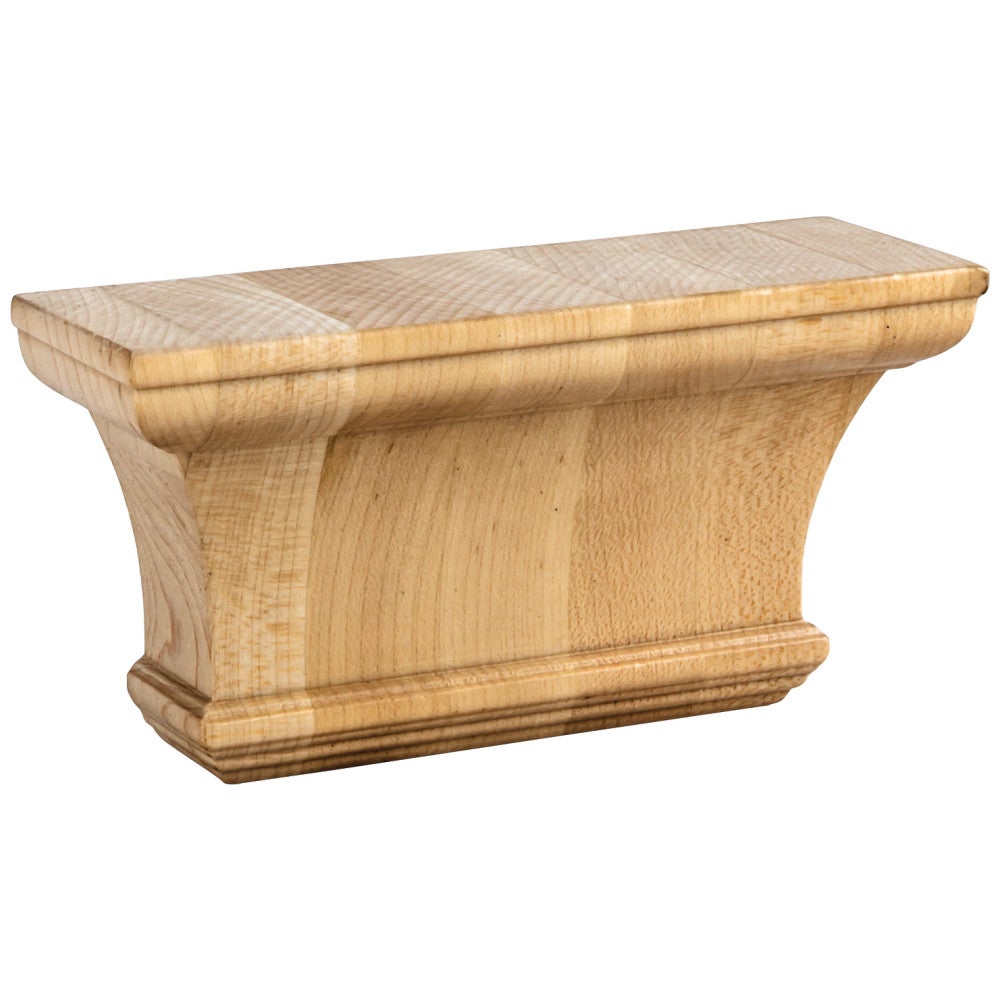 6" W x 1-7/8" D x 3" H Classic Pilaster Capital