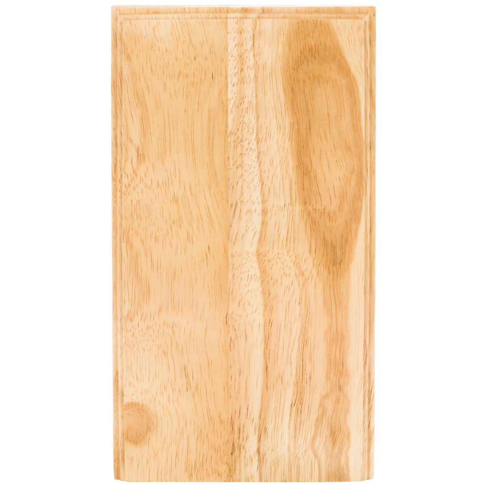 Rubberwood Plinth Block