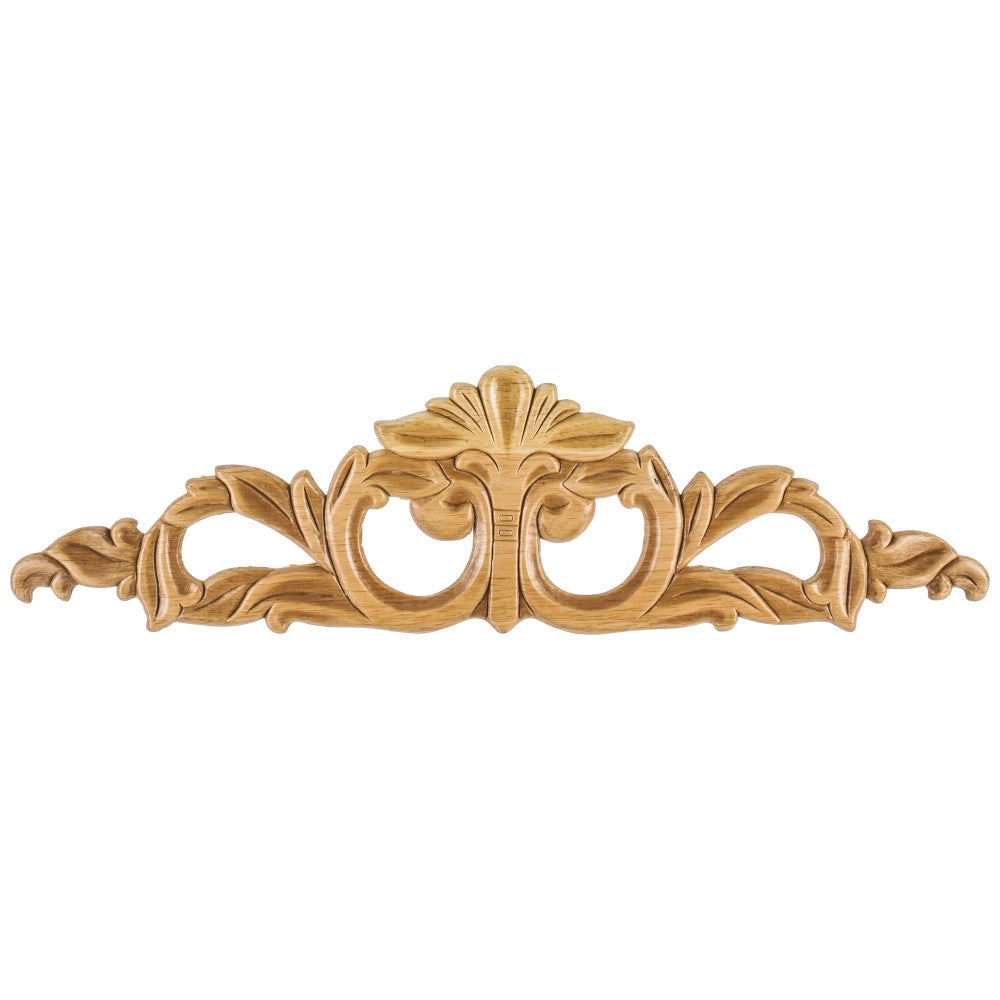 20-1/8" W x 5/16" D x 5-3/8" H Pressed Acanthus Onlay