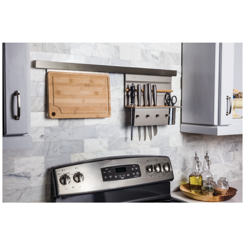 Knife-Block Combo Hanging Shelf for SMART RAIL® Storage Solution