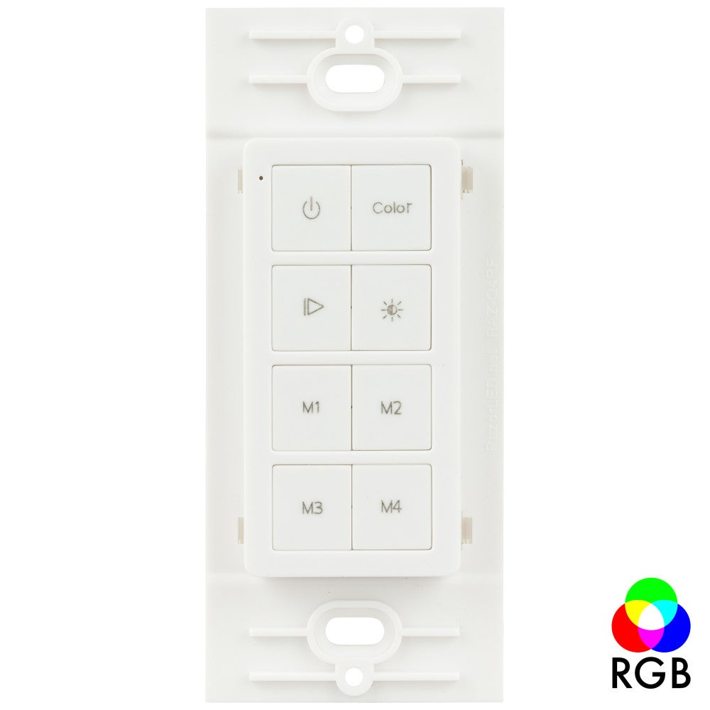 Wireless 1 Zone Multi-Color RGB Controller