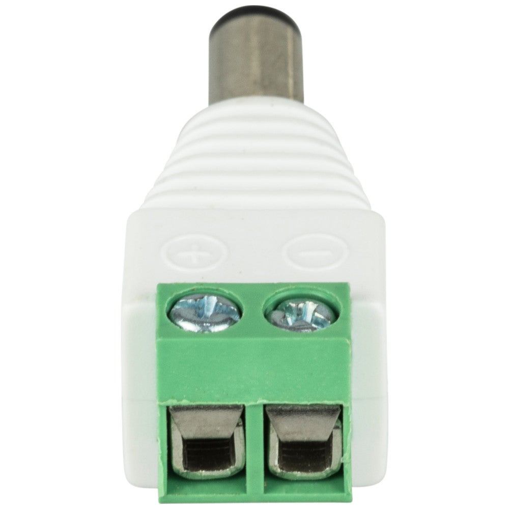 Male Barrel-To-Conductor Screw Down Connector