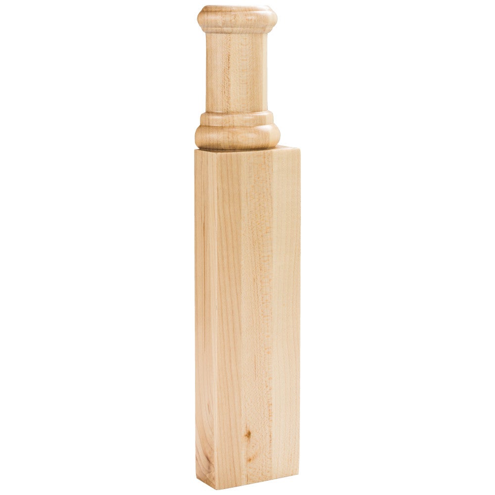 2-1/4" W x 1-1/8" D x 11-1/4" H Hard Maple Spool & Transition Block