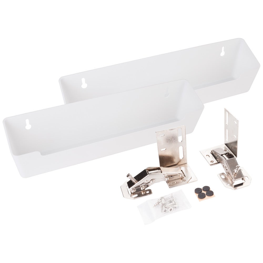 11-11/16" Plastic Tip-Out Tray Kit for Sink Front