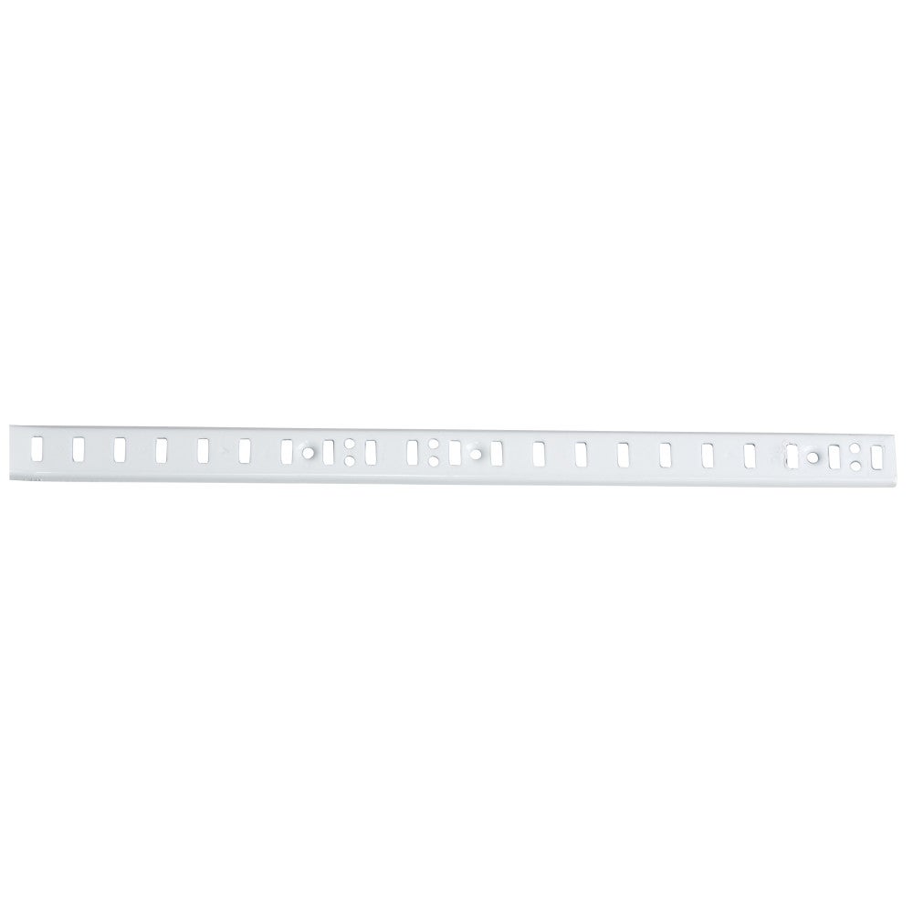 48" White Single-Track Shelf Standard