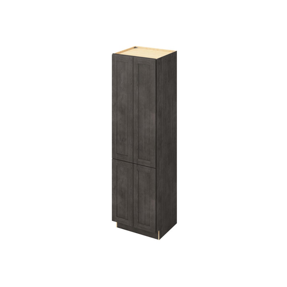 24" x 84" Vanity Linen Cabinet 4 Door, 6 Shelves
