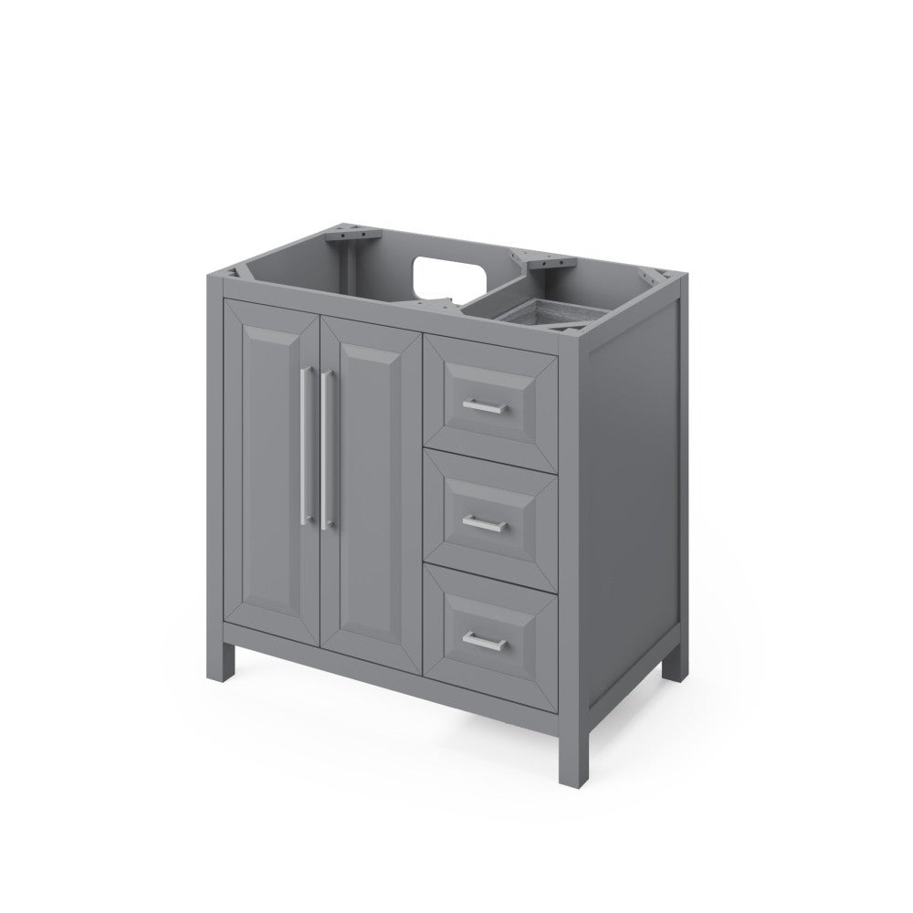 36" Cade Vanity, left offset