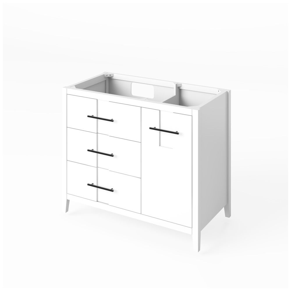 42" Katara Vanity, left offset