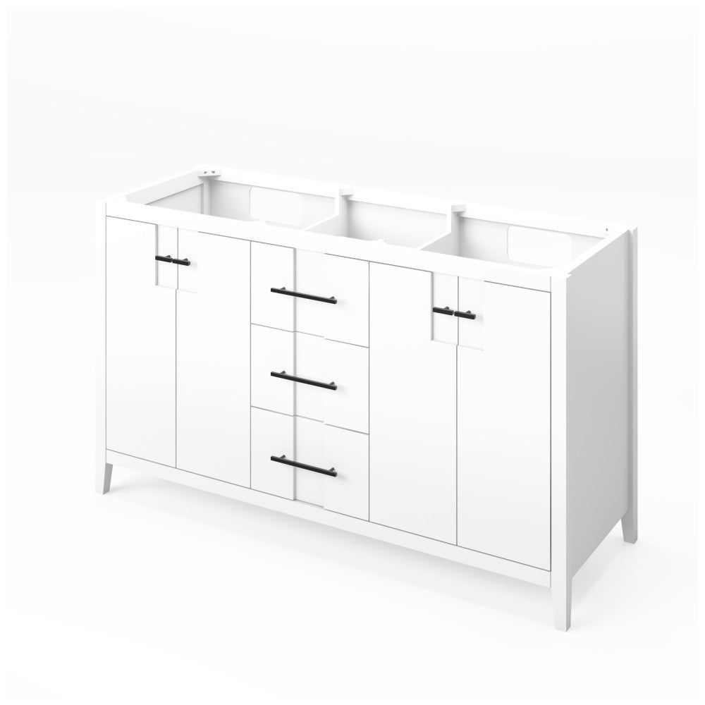 60" Katara Vanity, double bowl