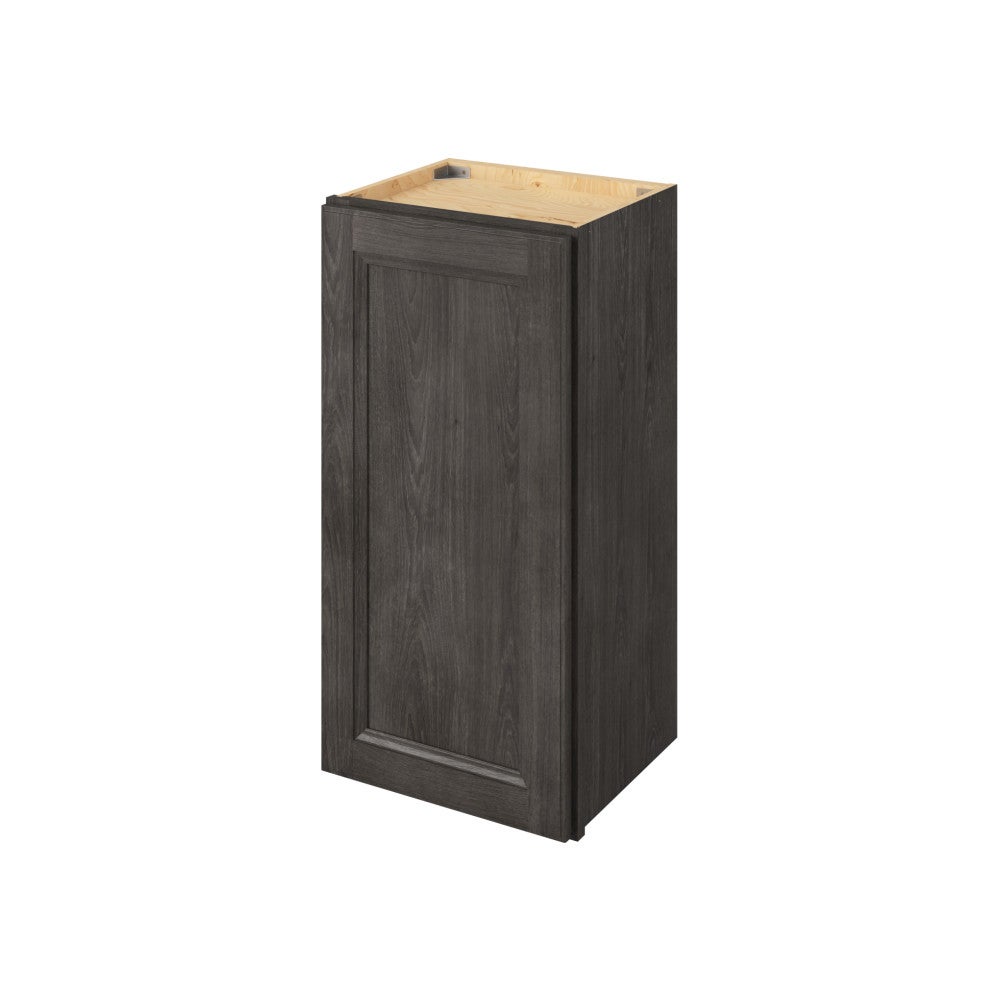 15" x 30" Wall Cabinet, 1 Door, 2 Shelves