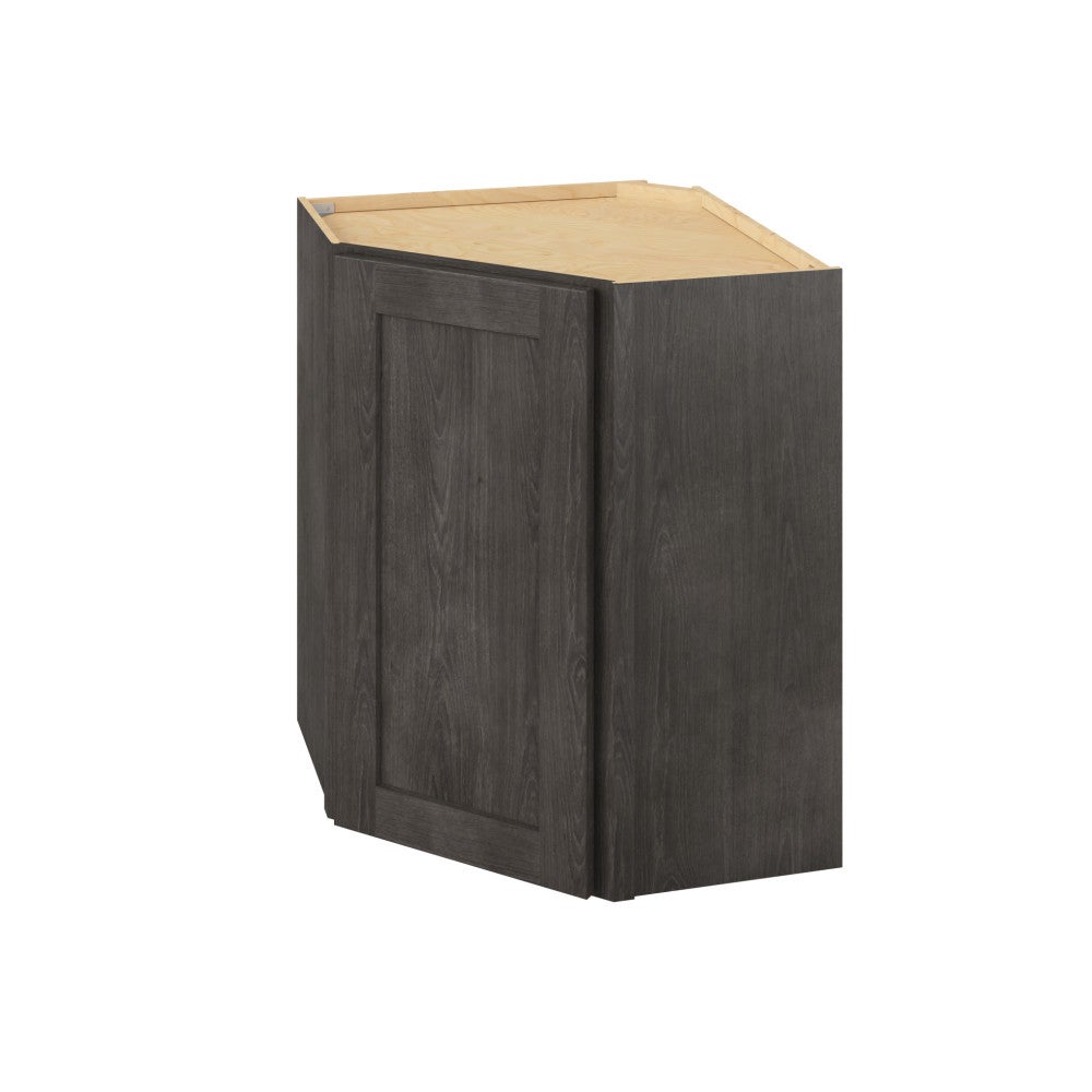 24" x 30" Wall Diagonal Cabinet, 1 Door, 2 Shelves