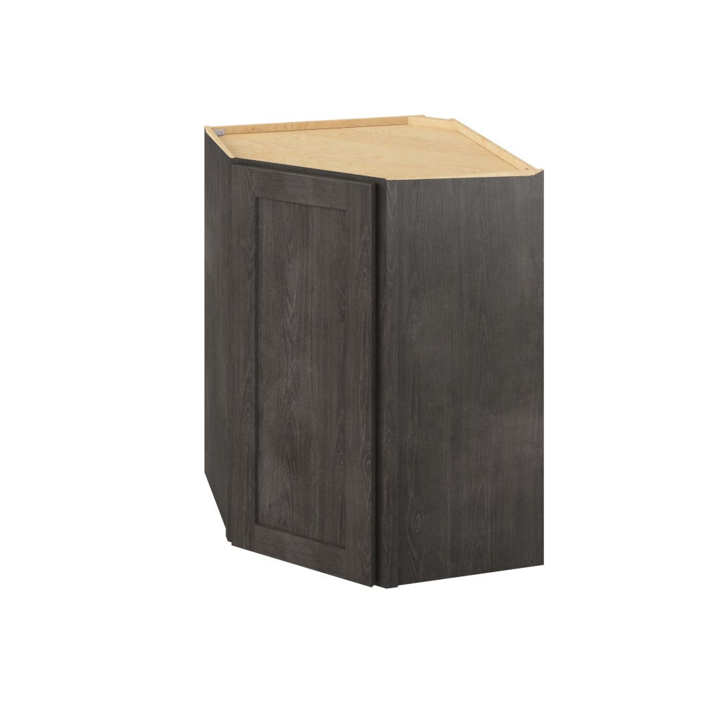 27" x 36" x 15" Wall Diagonal Cabinet, 1 Door, 2 Shelves
