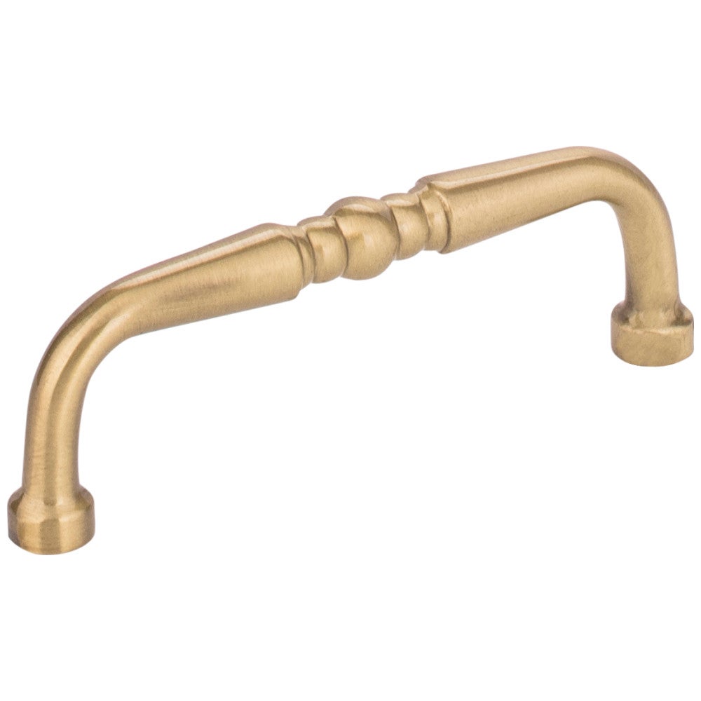 3" Center-to-Center Satin Brass Madison Cabinet Pull