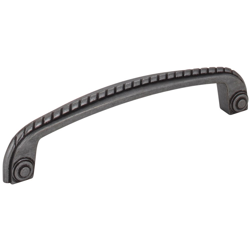 128 mm Center-to-Center Gun Metal Rope Rhodes Cabinet Pull
