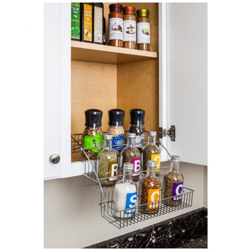 Pull-Down Spice Rack